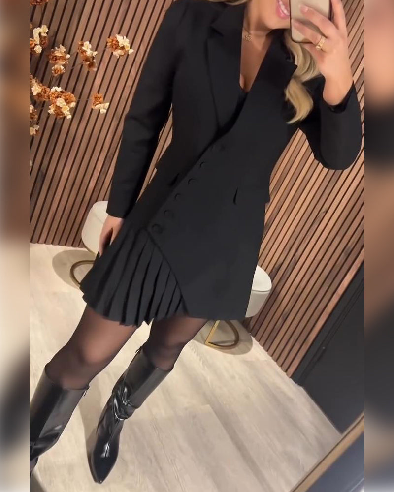 Clara – Vestido Blazer Elegante