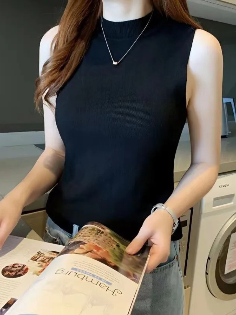 Sontuoso: Top de Punto Sin Mangas