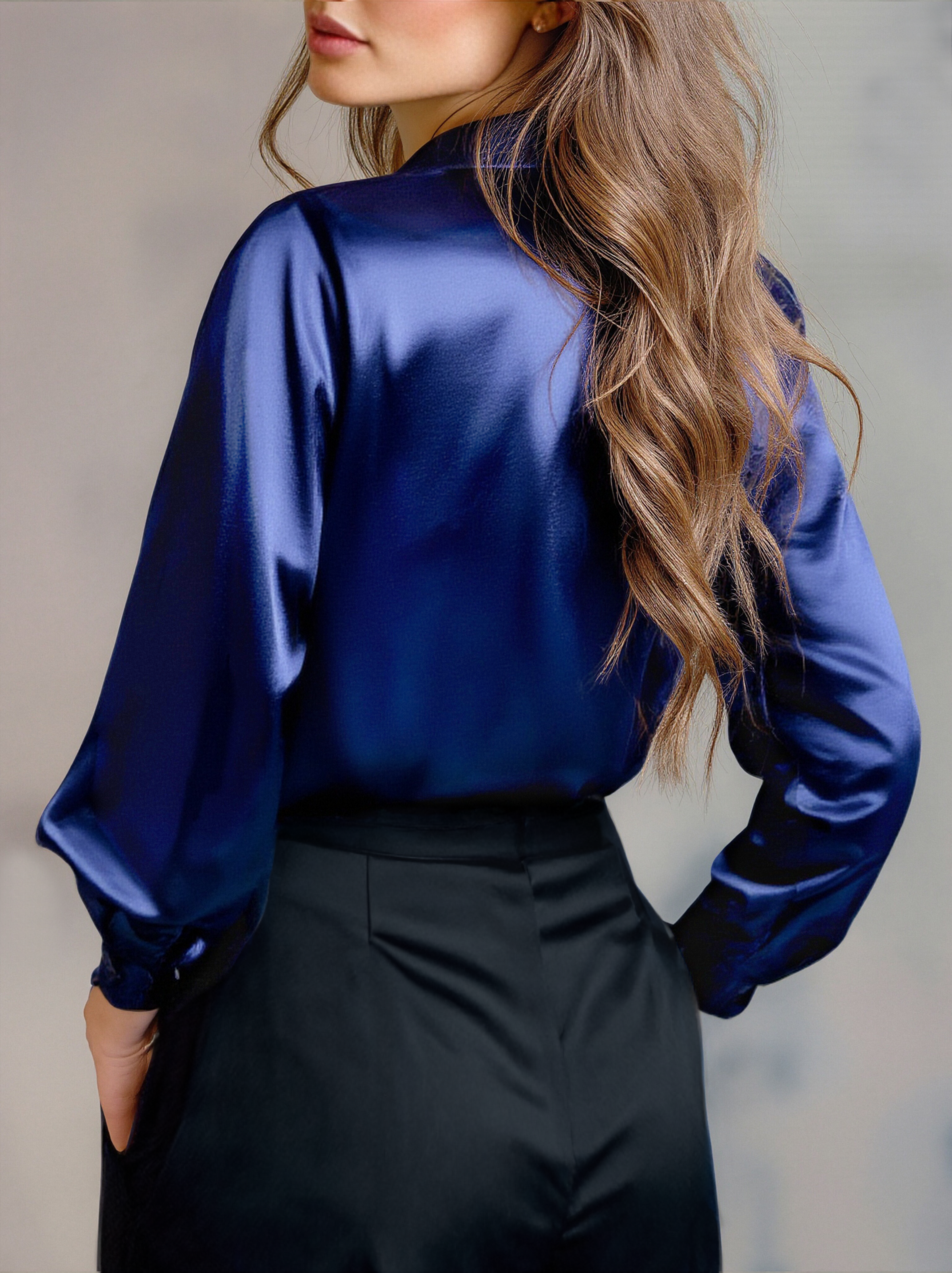 Alma – Blusa Satinada