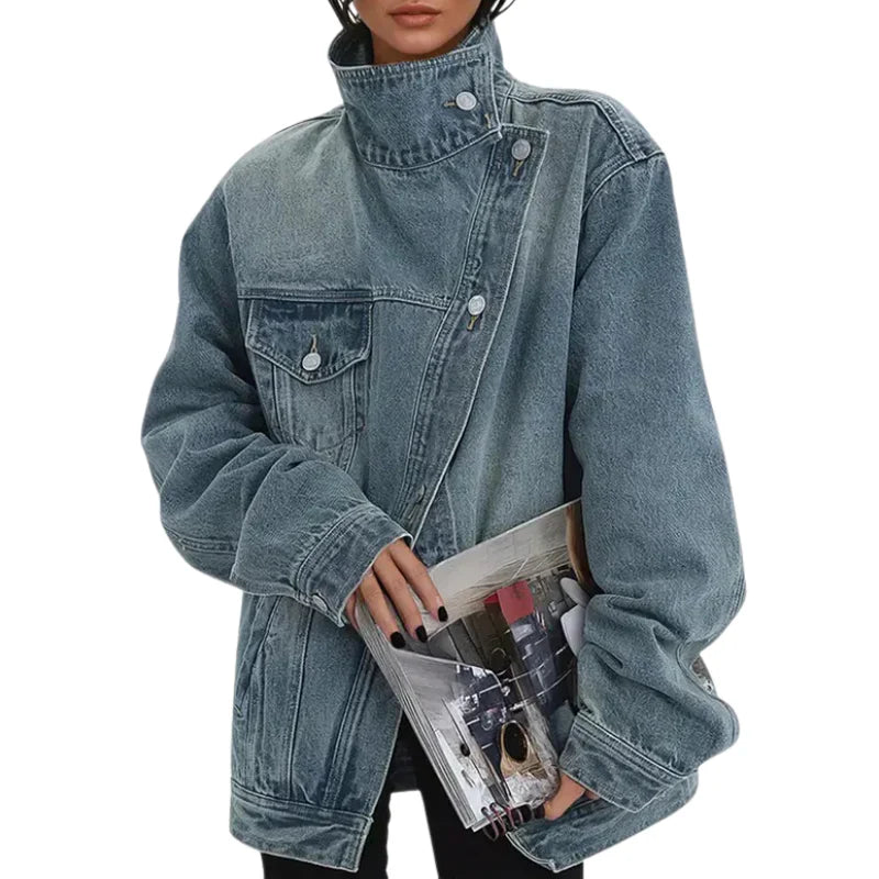 Alicia – Chaqueta Denim Elegante