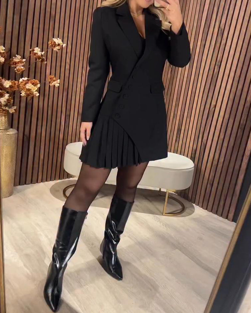 Clara – Vestido Blazer Elegante