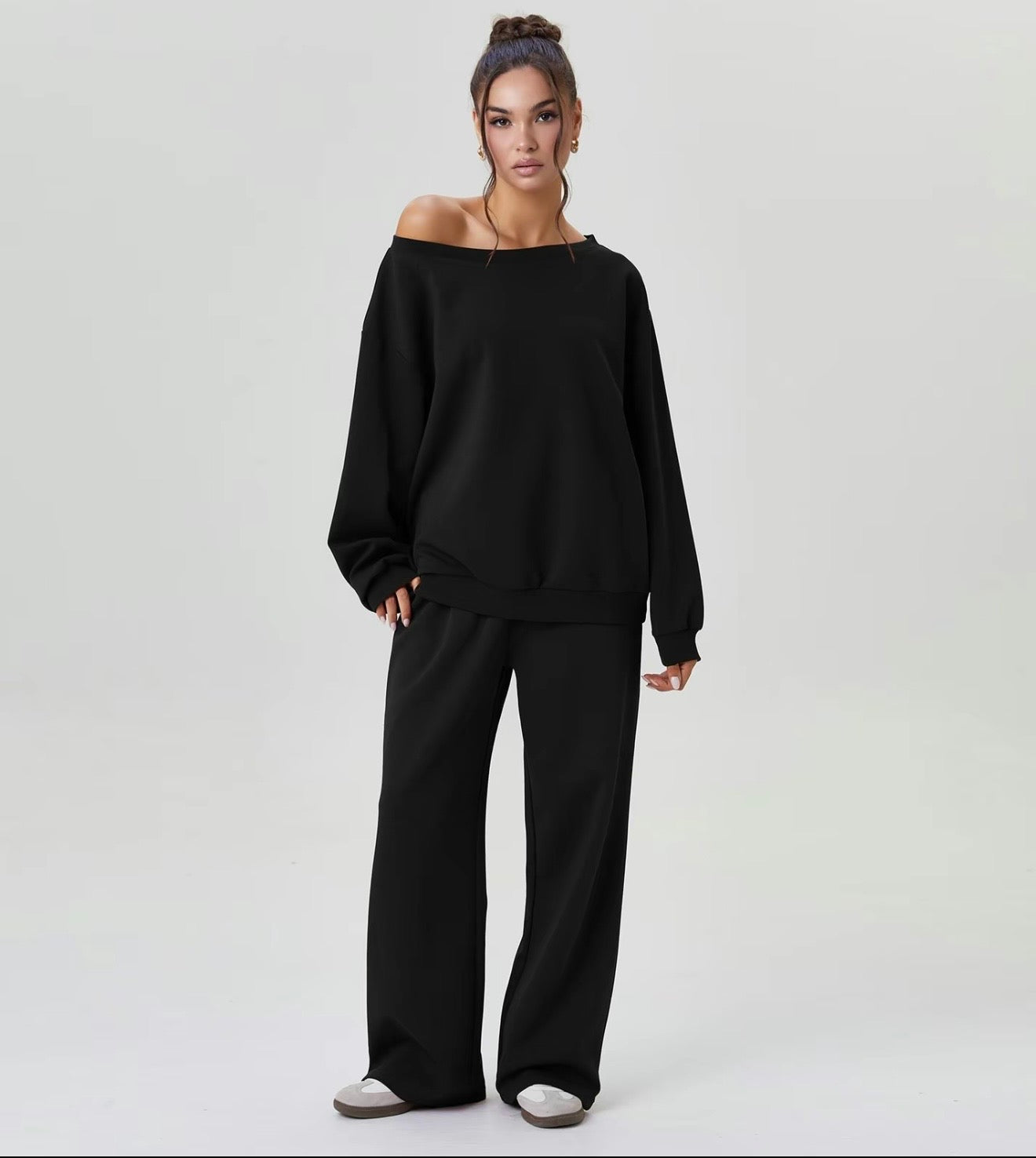 Conjunto Oversize de Un Hombro