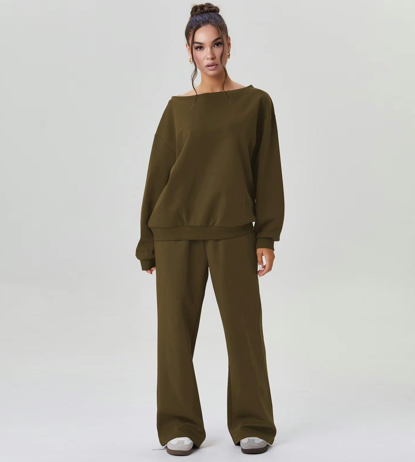 Conjunto Oversize de Un Hombro