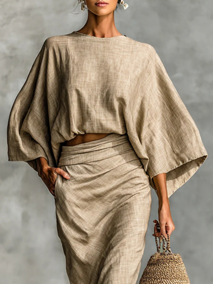 Martina – Conjunto Elegante con Falda