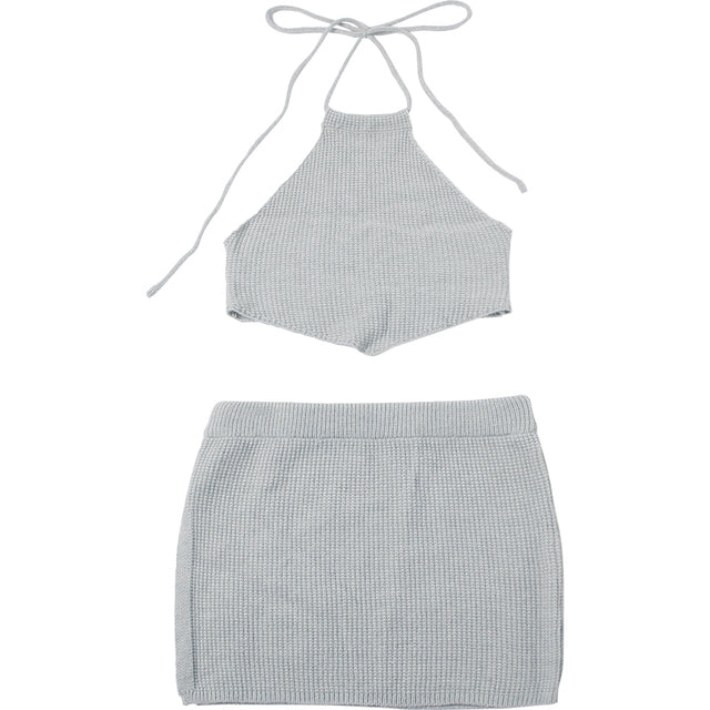 Celestiale: Conjunto Crop Elegante