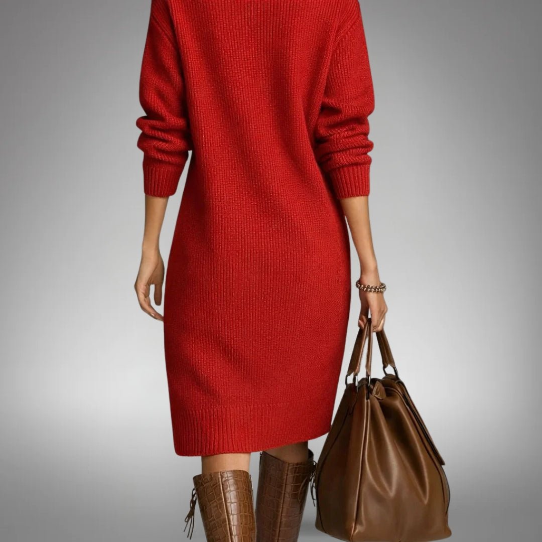 Lara – Vestido de Punto Elegante