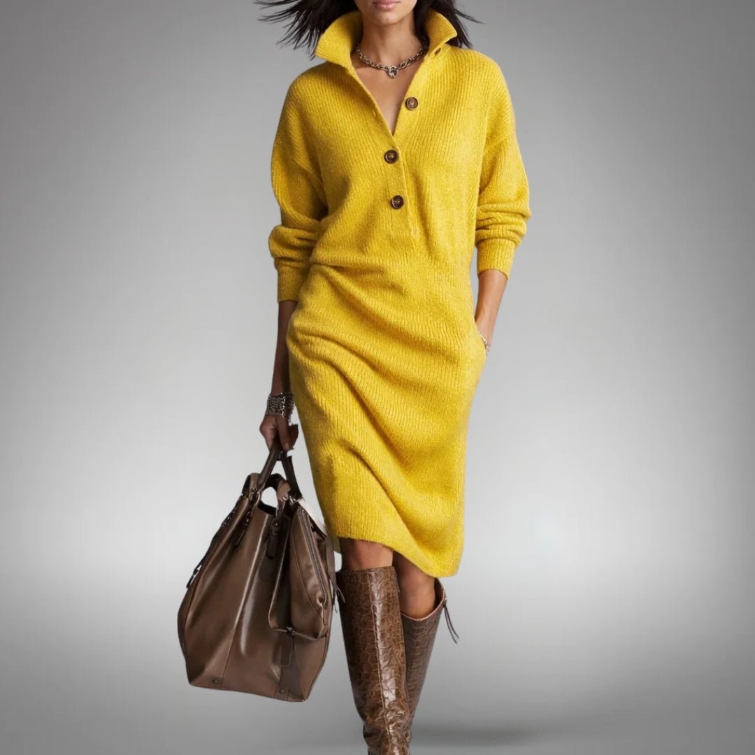 Lara – Vestido de Punto Elegante