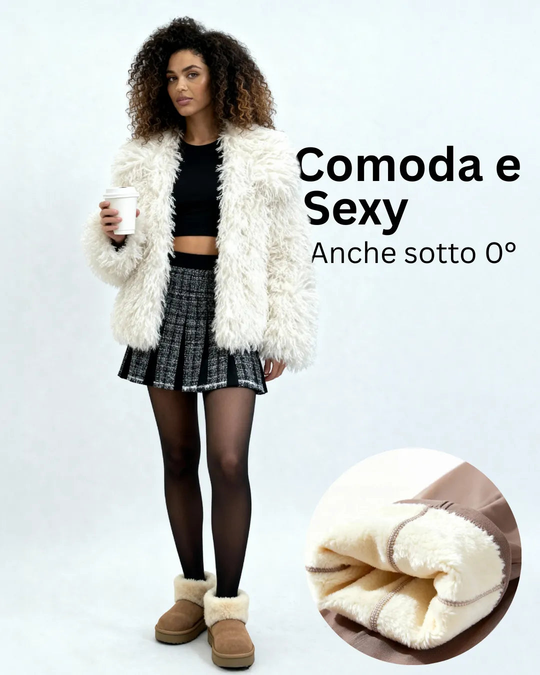 Leggings Afelpados Moldeadores